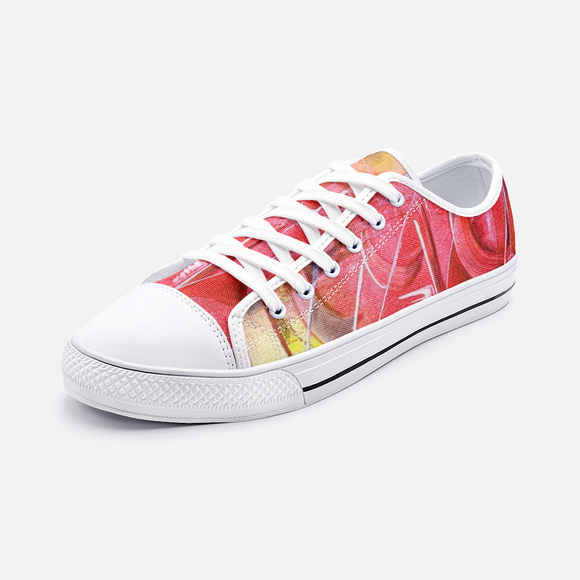 Flower Low Top Canvas Shoes Madella-Mella Style
