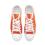 Unisex Low Top Canvas Shoes Feuerball Madella-Mella Style