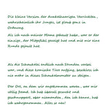 Leseprobe des Buches „Tagebuch eines Welpen namens Aramis Teil eins“ Text und Illustrationen by Madella-Mella Ursula