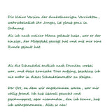 Leseprobe des Buches „Tagebuch eines Welpen namens Aramis Teil 1“ Text  by Madella-Mella Ursula