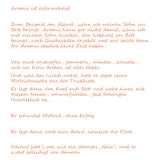 Leseprobe des Buches „Tagebuch eines Welpen namens Aramis Teil zwei“. Beinhaltet Text  by Madella-Mella Ursula