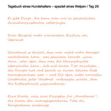 Leseprobe des Buches „Tagebuch eines Welpen namens Aramis Teil drei“. Beinhaltet Text  by Madella-Mella Ursula