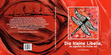 Cover Vorderseite und Cover Rückseite mit Titelbild von dem Buch " Die kleine Libelle, die eigentlich ein Drache war " Buch ist rot mit Orginalbild by Madella-Mella Ursula " by Madella-Mella Ursula