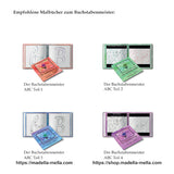 Alle Malbücher zum Buch "Der Buchstabenmeister" by Madella-Mella Ursula