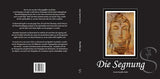 Cover Vorderseite und Cover Rückseite mit Titelbild von dem Buch " Die Segnung " Buch ist schwarz mit Orginalbild Shiva by Madella-Mella Ursula