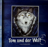 Titelseite des Buches " Tom und der Wolf " mit Orginalbild  by Madella-Mella Ursula